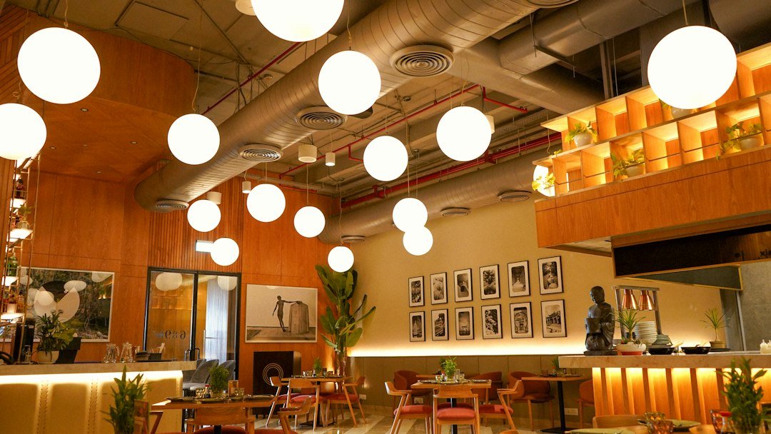 Illustrative café interior